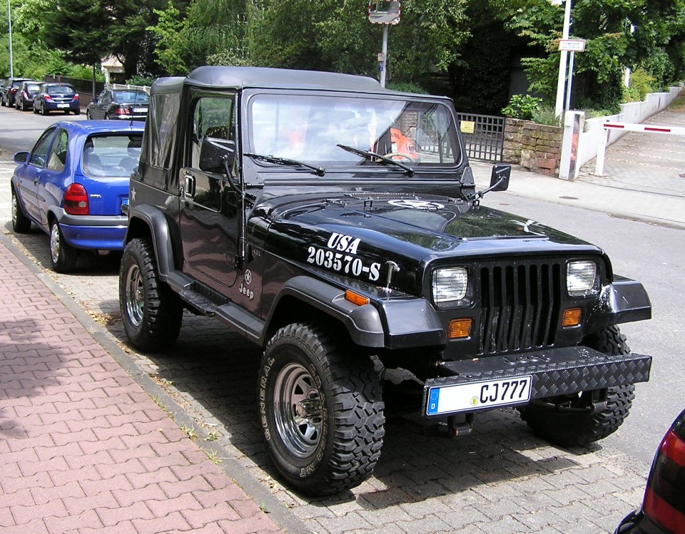 Jeep CJ7.Foto: Juli 2010