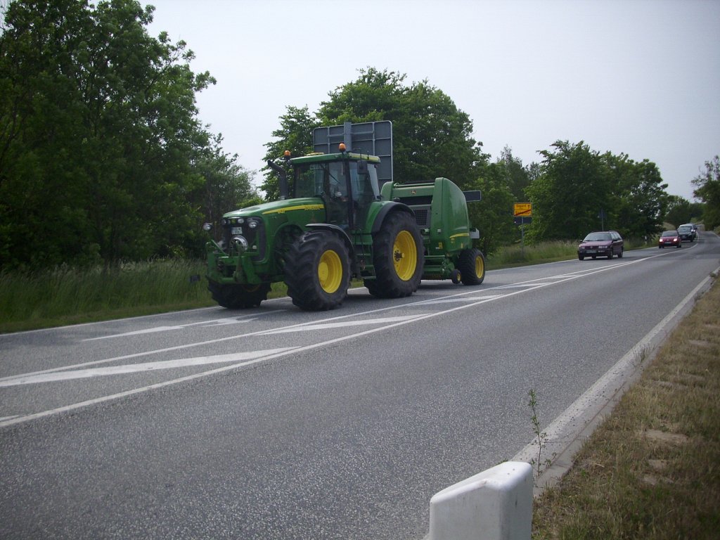John Deere in Sassnitz am 15.06.2012