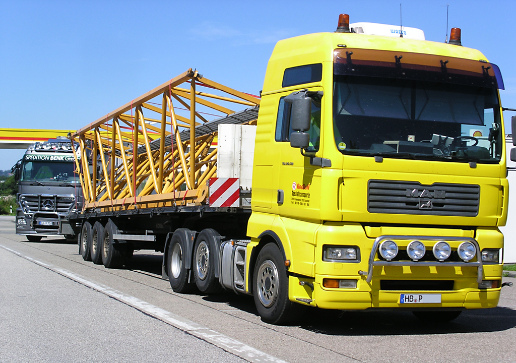 Juli 2012 / ein TGA 26.530 vom Unternehmen Rodloff Spezialtransporte...