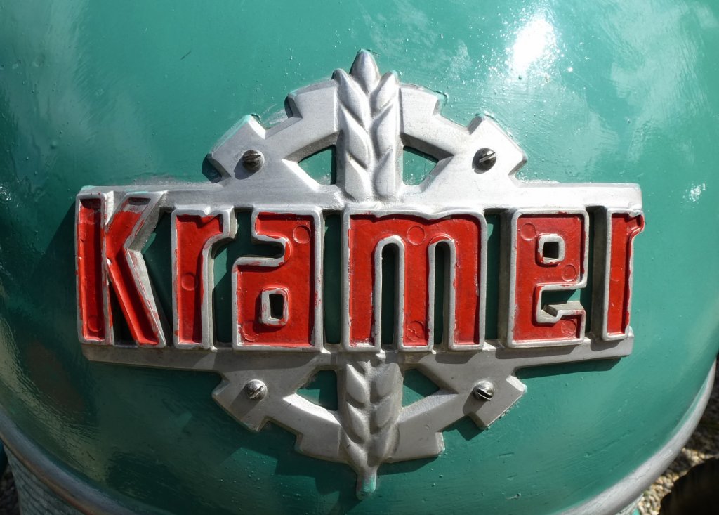 Kramer, schwbische Firma baute von 1925-73 Traktoren, Juni 2013