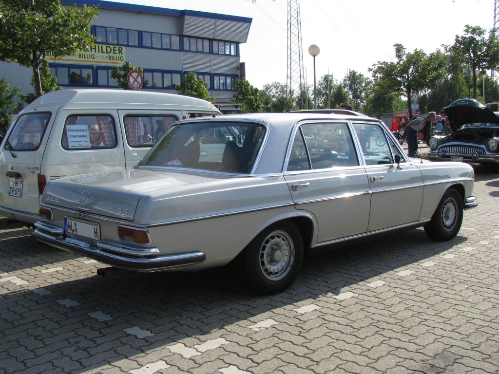 Limousine MB 300 SE L (3.5) aus dem Landkreis Harburg (WL), gesehen beim Oldtimer-Event des TV Nord, Hamburg [16.09.2012]