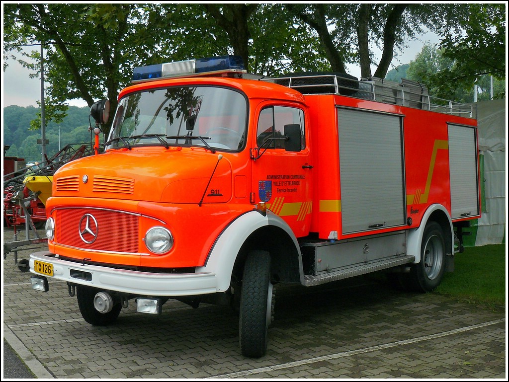 M-B 911 der Feuerwehr Ettelbrck aufgenommen am 07.06.2008 in Ettelbrck.