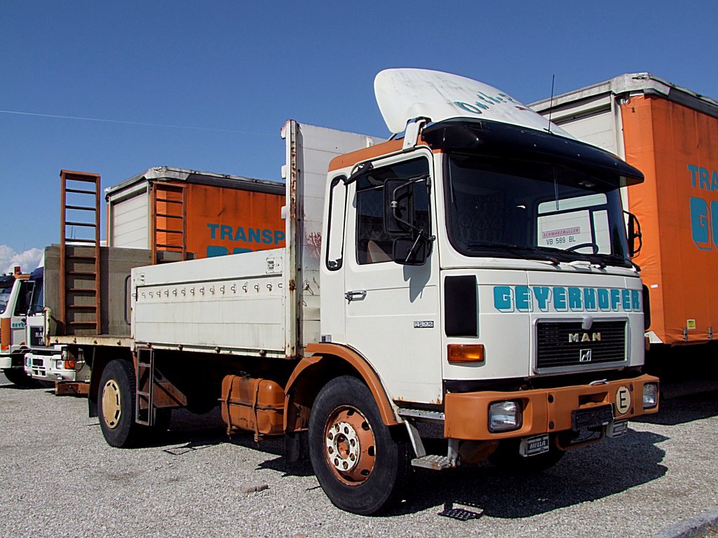 MAN 14.192 wurde fr eine ffentliche Versteigerung bereitgestellt;100529