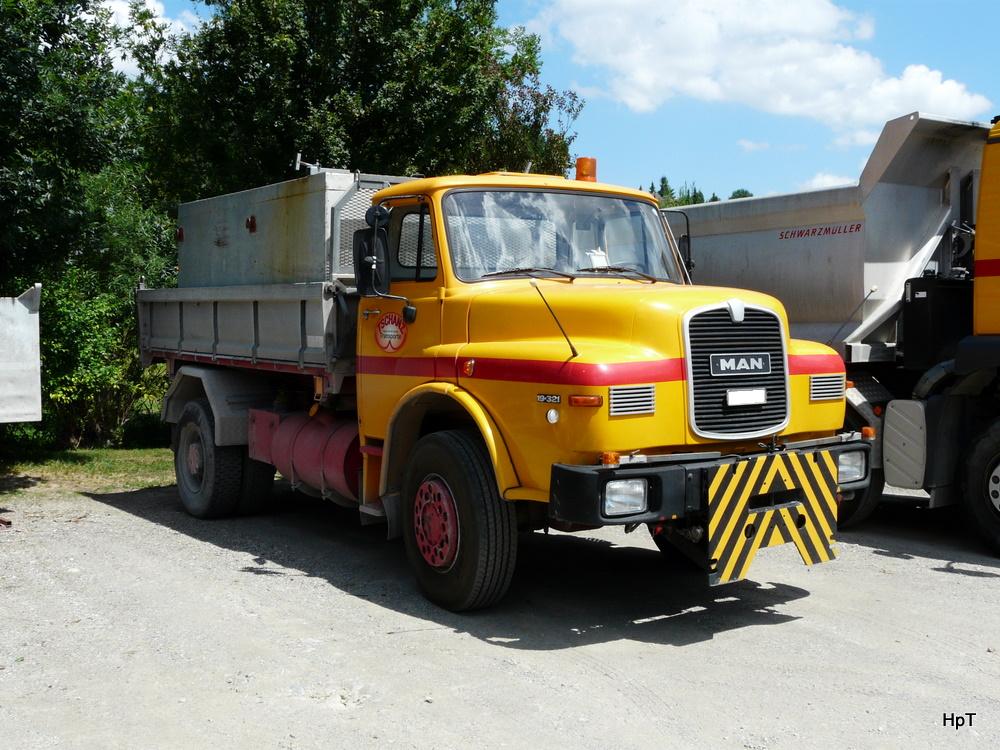MAN 19.321 Kipper in Neuenegg am 18.07.2010