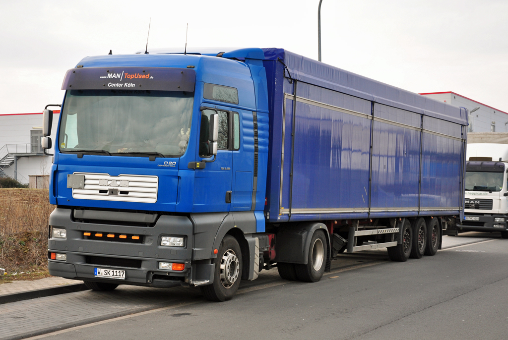 MAN DA20 TGA 18.390 in Euskirchen - 12.03.2011