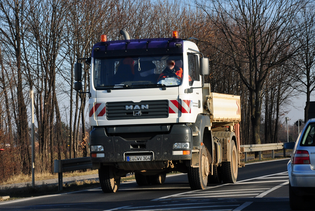 MAN Kipper (Wasserversorgungs-Verband)  bei Euskirchen - 06.02.2012
