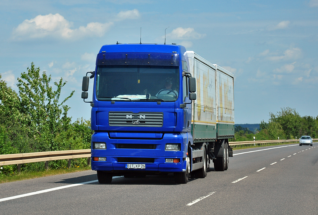MAN Tandemzug  Bitburger  bei Euskirchen - 12.07.2011