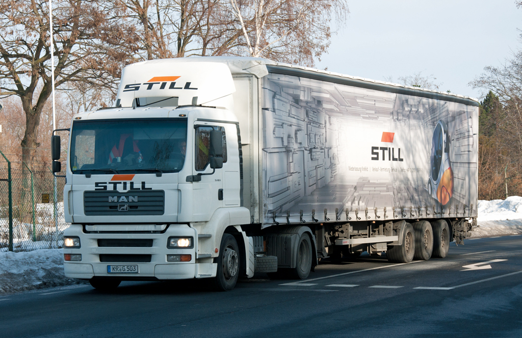 MAN TGA 410  STILL  in Euskirchen 05.01.2011