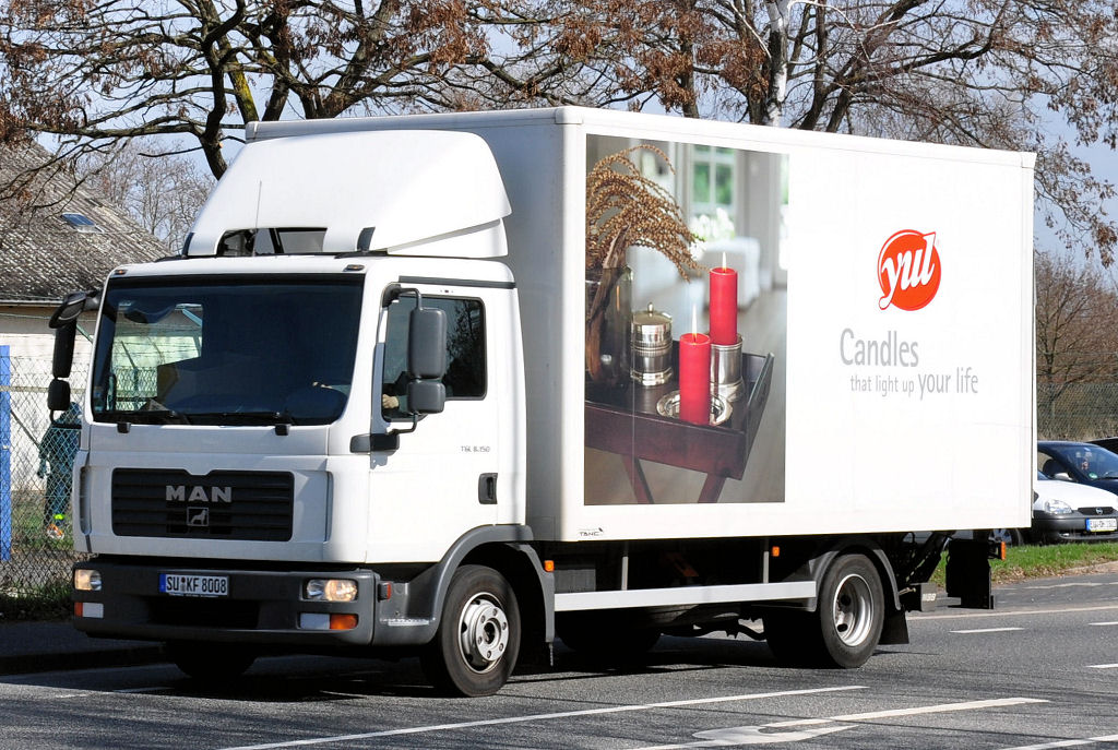 MAN TGL 8.150,  YUL-Candles , Euskirchen 25.03.2010