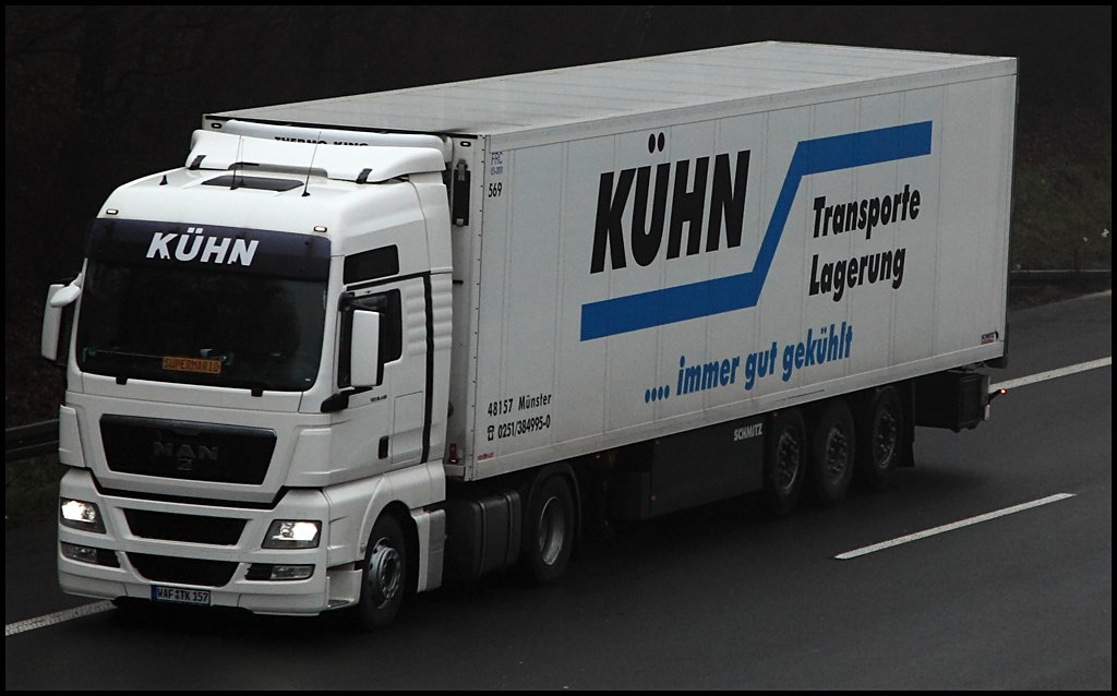 MAN TGX 18.440 von KHN Transporte. (07.02.2010)