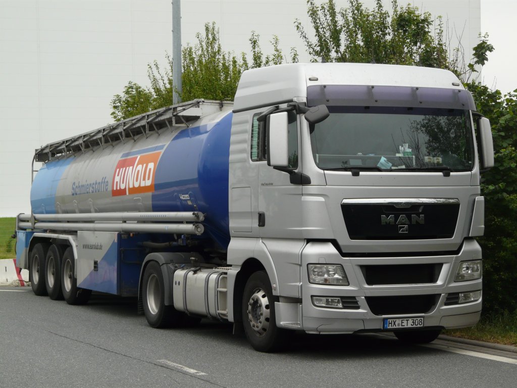 MAN TGX 18.440 Tanksattelzug  Hunold  in Hilpoltstein, 02.06.2011