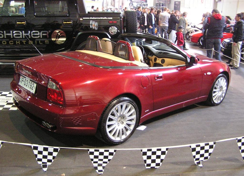Maserati GranSport Cabrio. Foto: Carstyling Tuning Show, Mrz 2011.