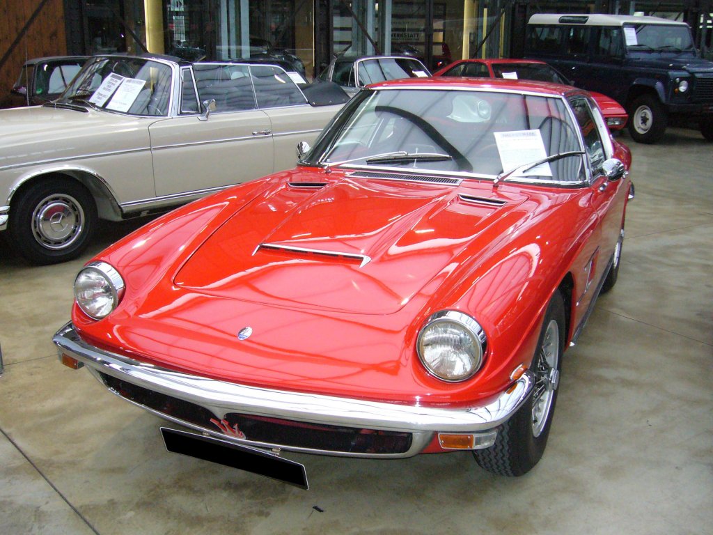 Maserati Mistral Coupe 4000. 1965 - 1970. Der von Frua gezeichnete Mistral wurde bereits 1963 ...