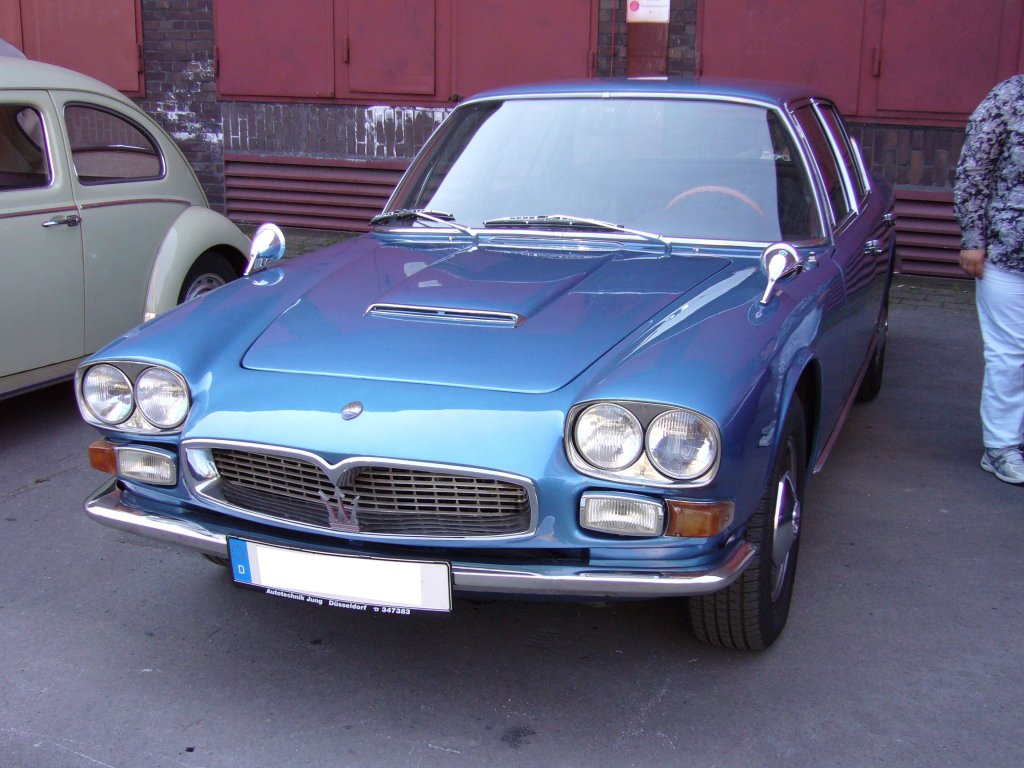 Maserati Quattroporte 1 von 1968. Die Quattroporte Reihe wurde bereits 1963 vorgestellt und in ...