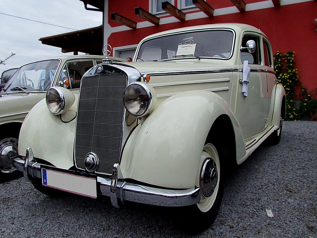 MB 170S(W191), Baujahr 1950 bei der Oldtimerveranstaltung Mnsteuer;100808