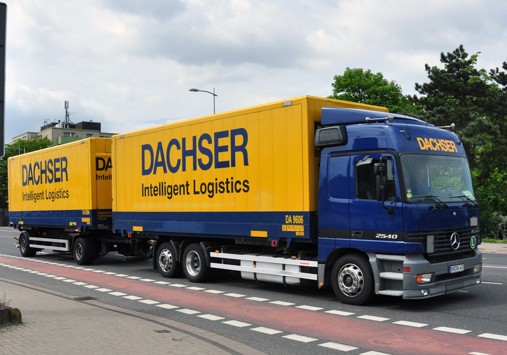 MB Actros 2540  Dachser Logistics  in Euskirchen 19.05.2010