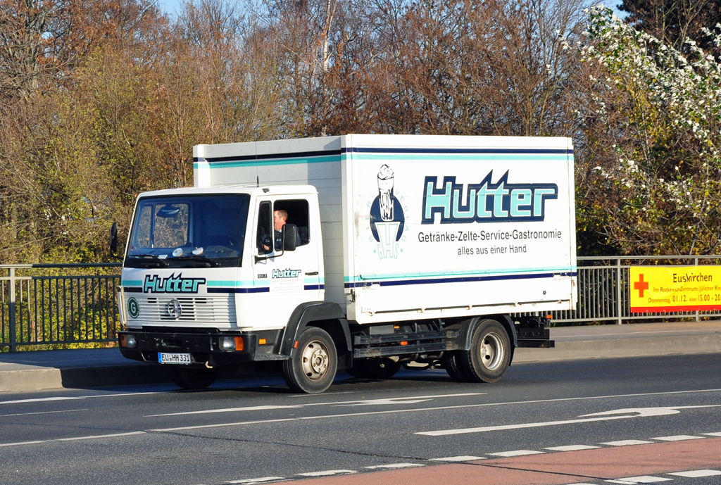 MB Atego 817  Hutter  in Euskirchen - 29.11.2011