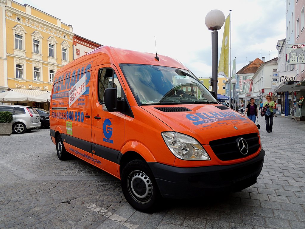 MB-Sprinter von Gelhaus Gebudetechnik in Ried i.I.; 120524