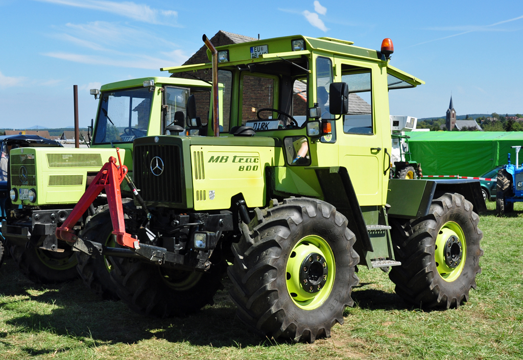 MB Trac 800 beim Treckerfest in Kirchheim - 20.08.2011