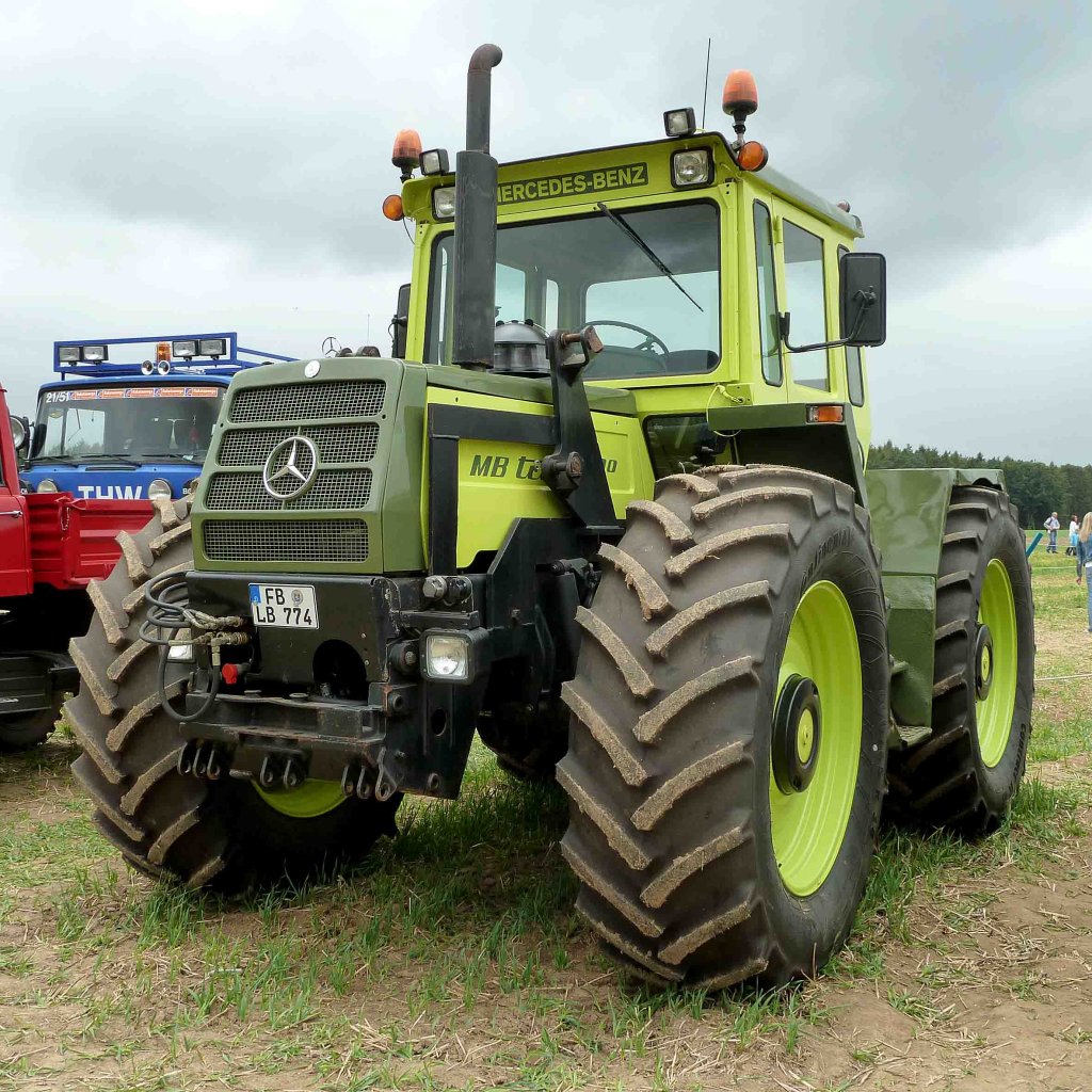 MB Trac, gesehen beim Oldtimertreffen am Baiersrder Hof, August 2012