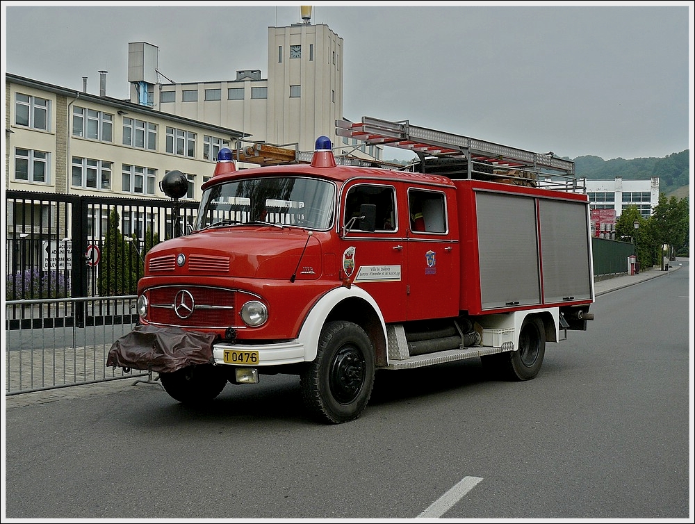 Mercedes 1113 der Feuerwehr Diekirch aufgenommen am 04.07.10.
