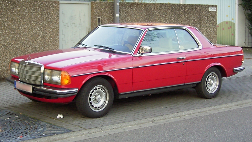 Mercedes 230 CE in Kehl (22.3.11)