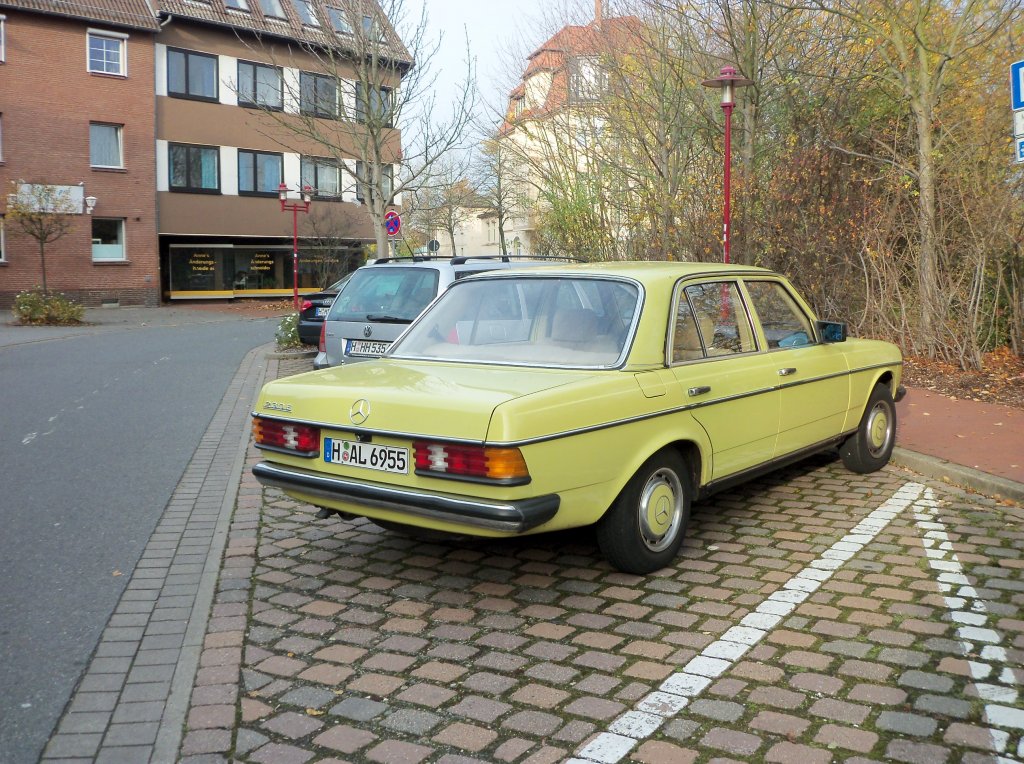 Mercedes 230 E (Baujahr Unbekannt), am 08.11.10 in Lehrte.