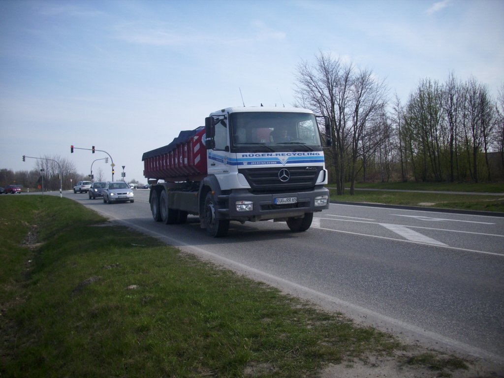 Mercedes-Benz Abroller in Sassnitz am 18.04.2012