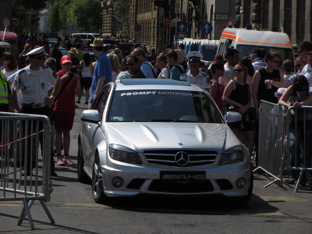 Mercedes-Benz C AMG auf dem sogenannten innenstädtischen Grand Prix am 1.5.2012