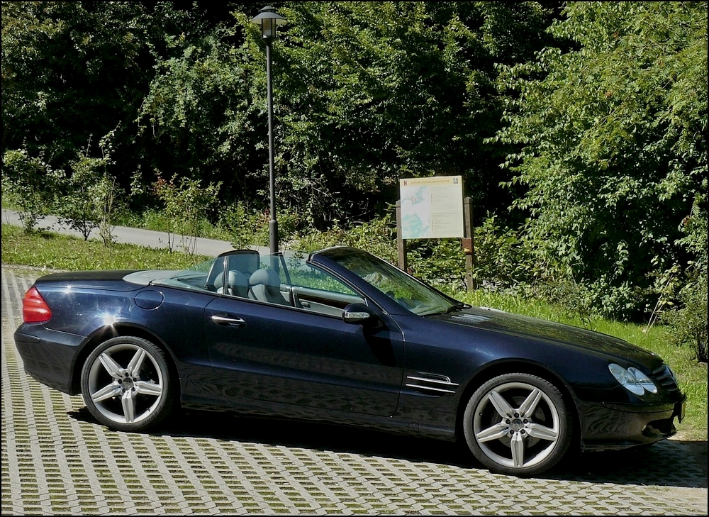 Mercedes Benz SL 500 aufgenommen am 21.08.2010