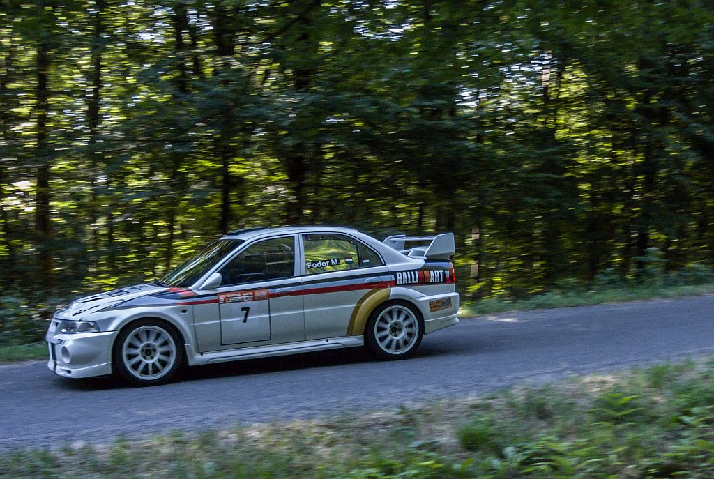 Mitsubishi Lancer EVO. Foto: Rallye Sprint am 21.07.2013