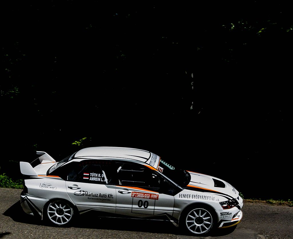 Mitsubishi Lancer EVO. Foto: Rallye Sprint am 21.07.2013