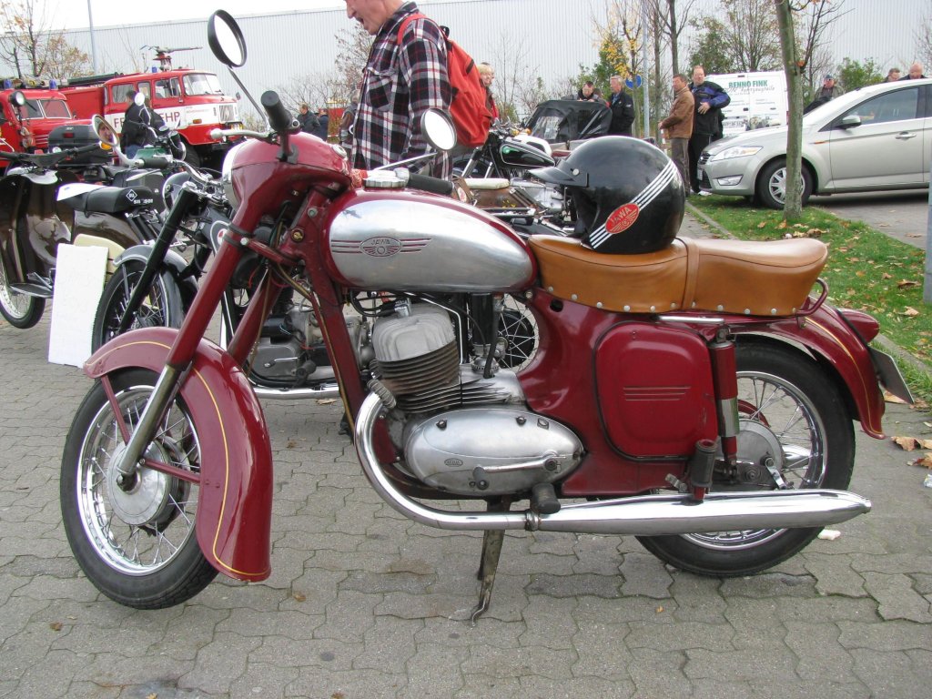 Motorrad Jawa 350 aus dem ehem. Landkreis Bad Dobesran (DBR ...