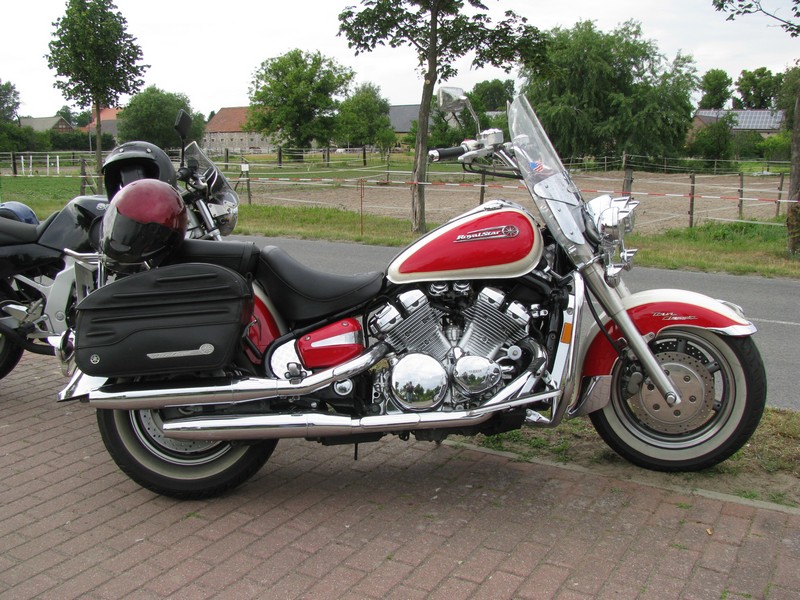 Motorrad YAHAMA  RoyalStar , Oldtimer-Show in Paaren/Glien am 12.06.2011