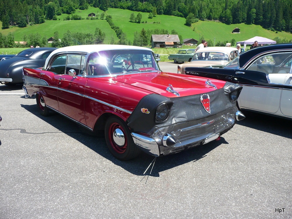 Oldtimer Chevrolet Bel Air in St.Stephan am 02.07.2011