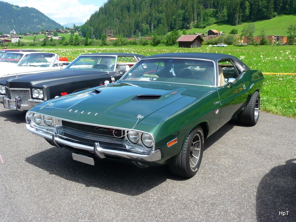Oldtimer Dodge Challenger RT in St.Stephan am 02.07.2011
