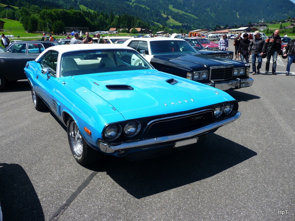 Oldtimer Dodge Challenger in St.Stephan am 02.07.2011