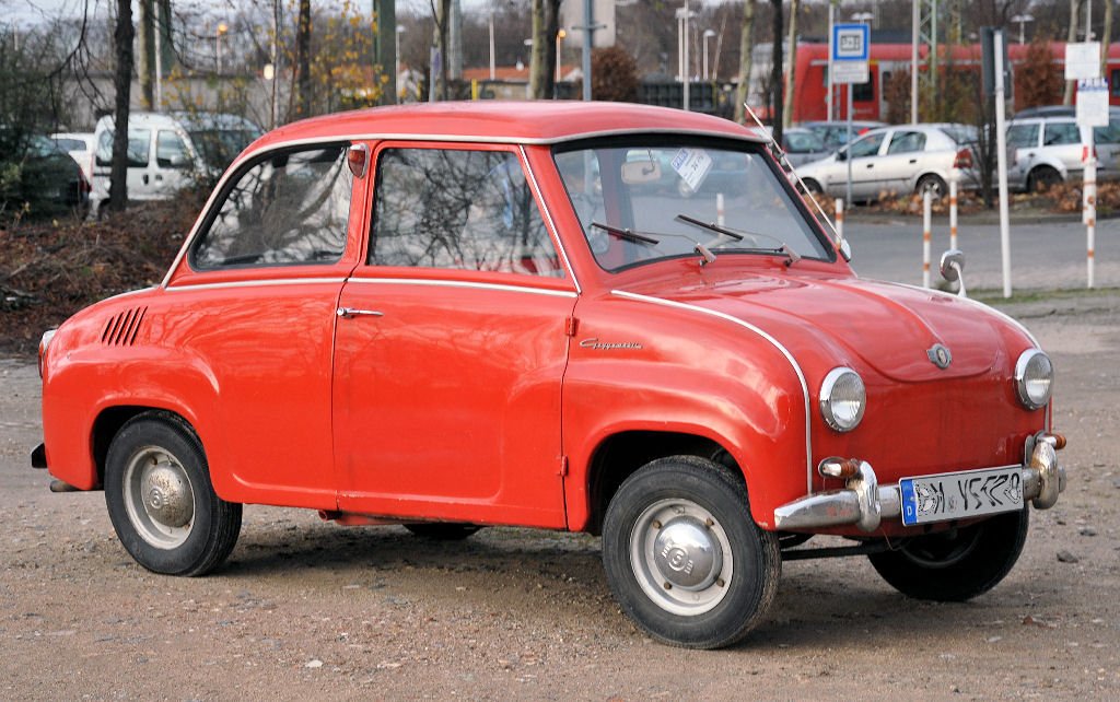 Oldtimer Goggomobil in Dren 29.11.2009