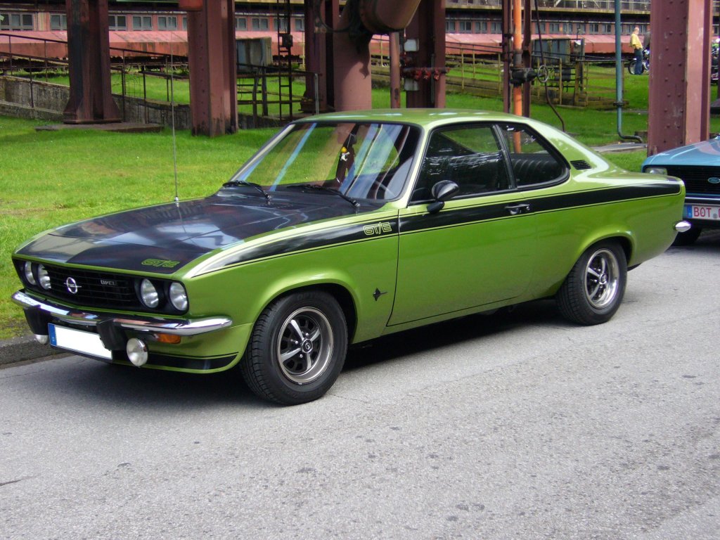 Opel Manta A GT E 1974 1975 In Den Letzten Beiden Produktionsjahren 