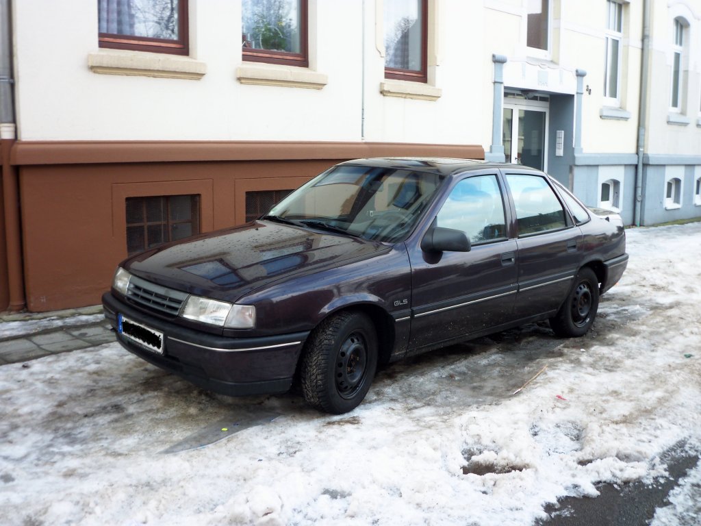 Opel Vectra A, am 02.01.2011 in Lehrte.