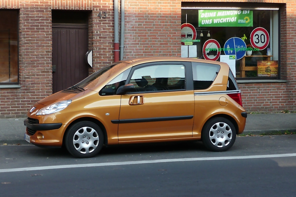 Peugeot 1007 in Oedt (29.9.11)