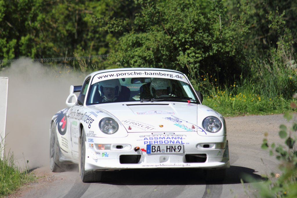 Porsche 993 WP4 FTE Rally Ebern 2012. Suhl/ Hässler