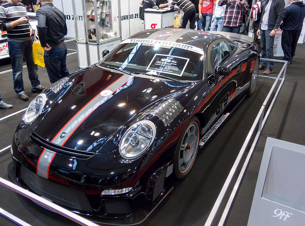 Porsche 9ff mit 1400Ps, gesehen auf dem Essen Motor Show am 09.12.2012