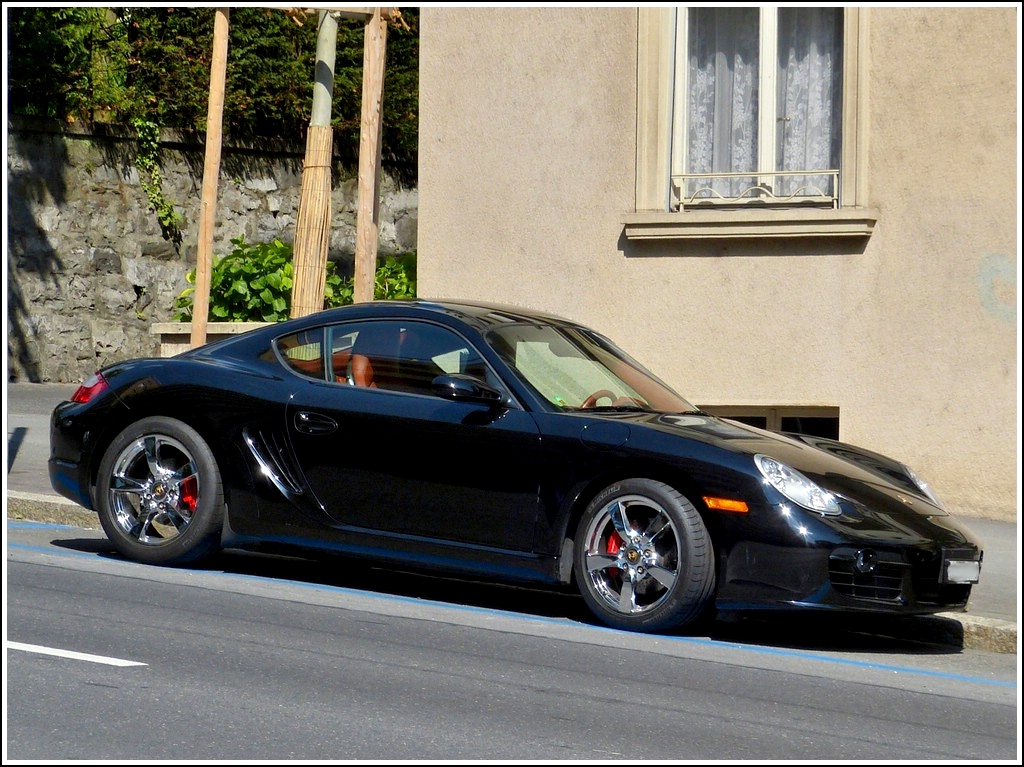 Porsche Cayman S fotografiert am 26.05.2012.