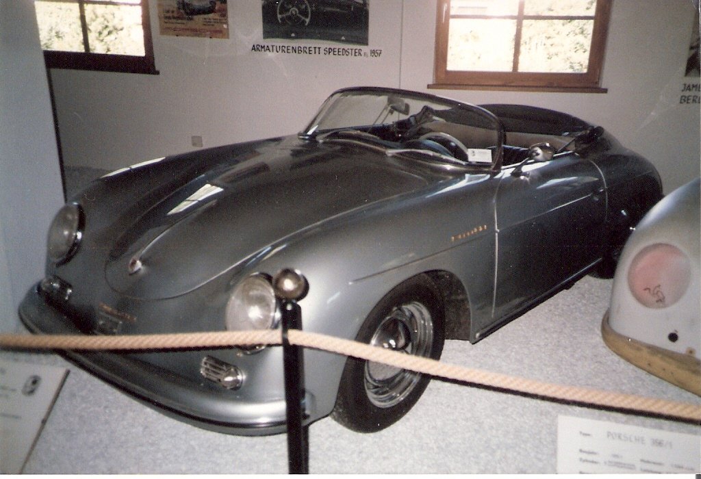 Porsche Speedster 1957/September 1985 im Porschemuseum Pfeiffhofer/Gmnd in Krnten