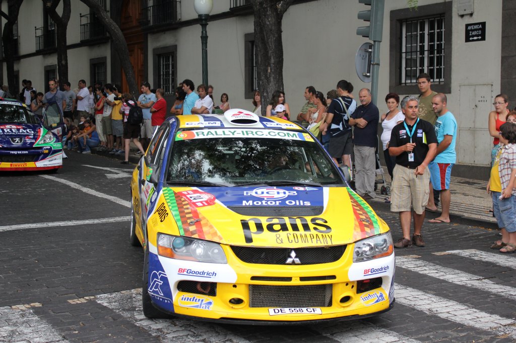 Rallye auf Madeira