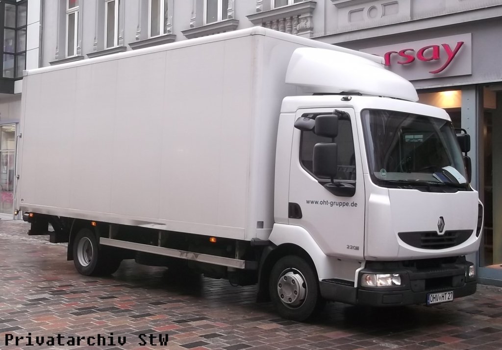 Renault Midlum 220 in Rostock am 21.2.2012