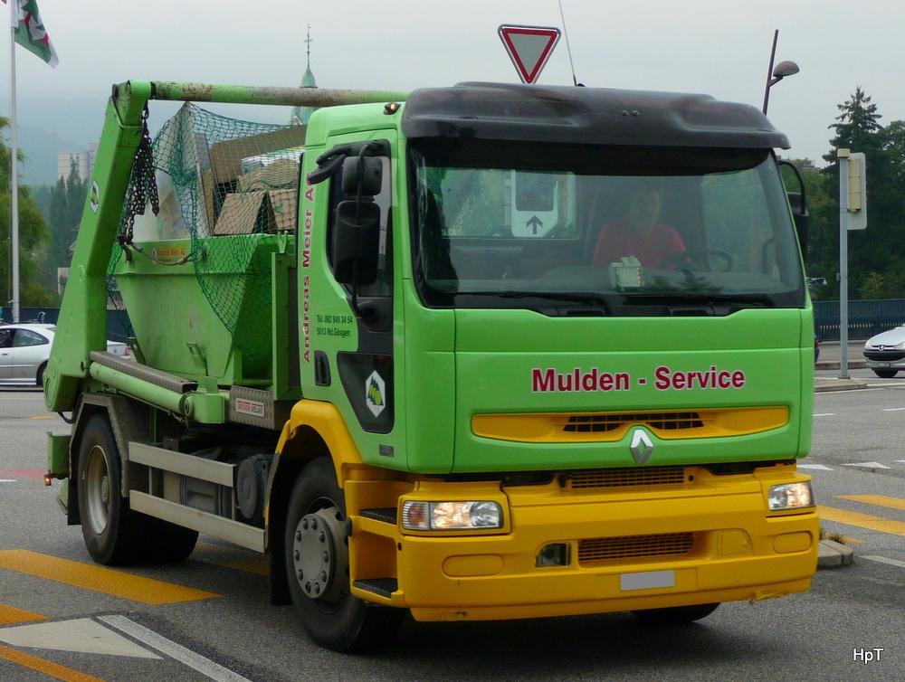 Renault Muldentransporter unterwegs in Olten am 07.09.2010
