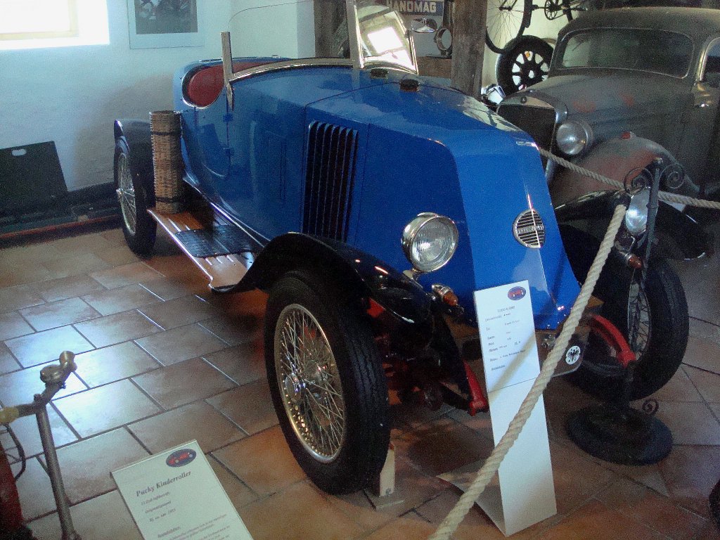 Renault Torpedo NN Sport, Baujahr 1924, 4-Zyl.Motor mit 950ccm und 24PS, Oldtimermuseum Mekirch, Aug.2010