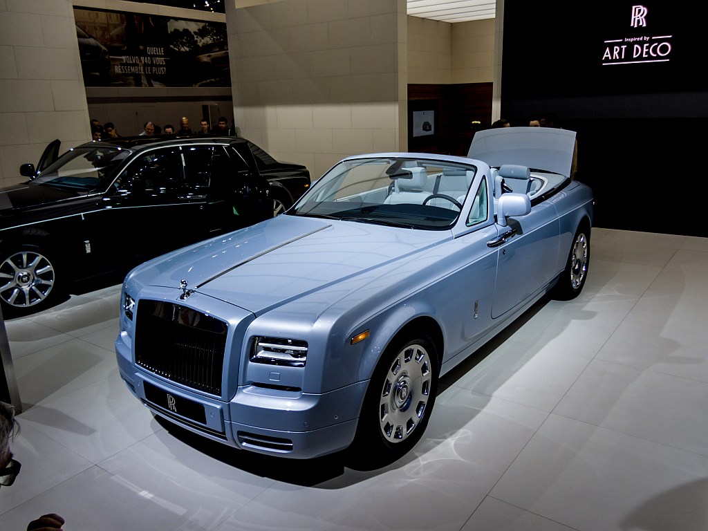 Rolls Royce Phantom  Drophead , ein sehr beeindruckendes Auto! (Automesse Paris am 11.10.2012)